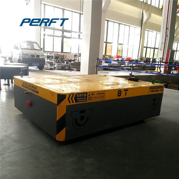 steerable transfer trolley with large table 25 tons
